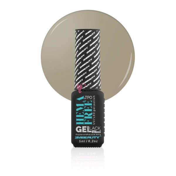Oja semipermanenta Gellack 2M Hema & TPO Free, 5 ml, nr 010, kaki